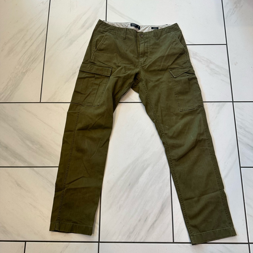 J Crew Olive Cargo Pants